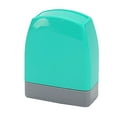 thumbnail image 1 of Self-Inking Rubber Stamp, Green Refillable Office Marking Stamp 1.96×0.78×1.57in 1 Piece, Quick Document Stamp for Paperwork, Receipts & Business Records, 1 of 6