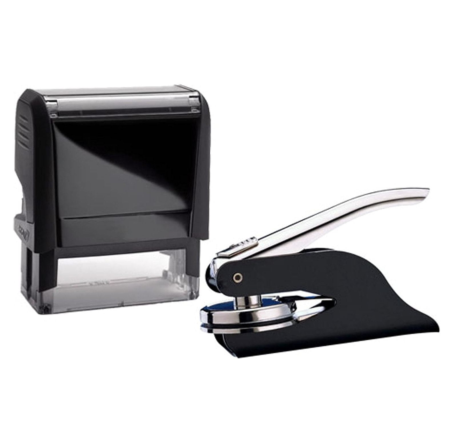 Self Inking Washington Notary Stamp & Seal Embosser Value Package