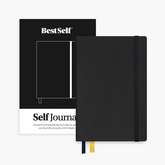 BestSelf Co. Self Journal 3-Month Planner (Black)