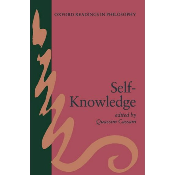 Pre-Owned Self-Knowledge (Oxford Readings In Philosophy) Paperback