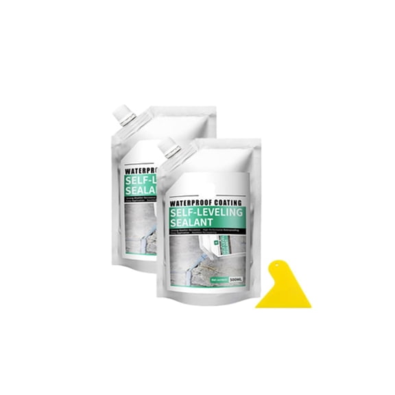 Self Leveling Crack Sealant, Waterproof Self-Leveling Sealant for Crack Filling, Powerful Waterproof Barrier, for Concrete, Crack Filling, Driveway, Sidewalk, Patio, Indoor & Outdoor