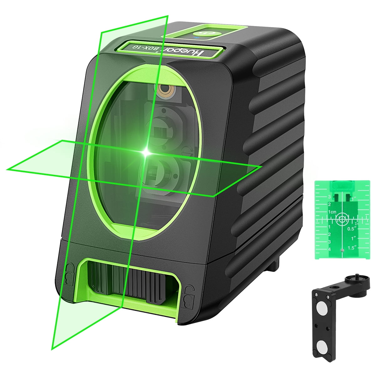 SelfLeveling Laser Level, 165Ft Green Outdoor Cross Line Laser Level