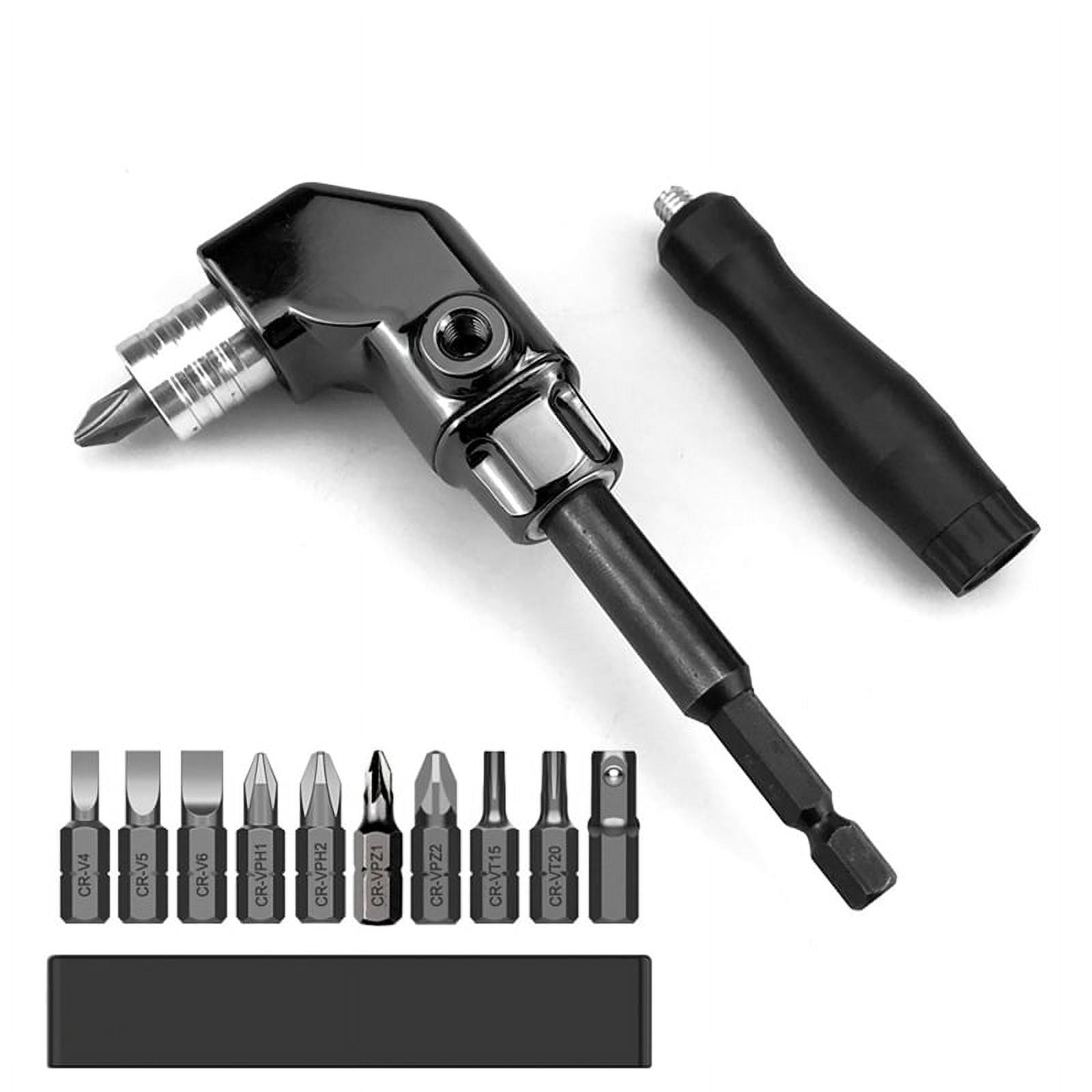 Cheap Self Locking 90 Degree Quick Change Screwdriver Holder Drive Bit  Extension Screw Driver Angle Driver Hand Tools + Screwdrivers