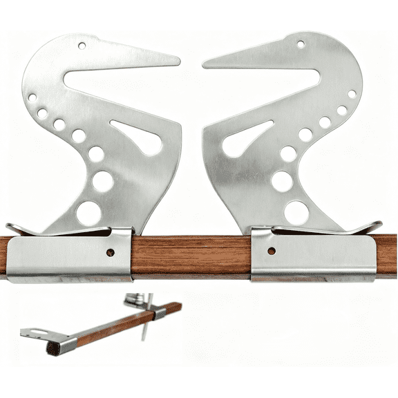 Self Locking Artist Hand Bridge, Adjustable Mahlstick Set for Painting, Hand Rest for Canvas Illustration, Drawing Stabilizer Tool for Detail Work