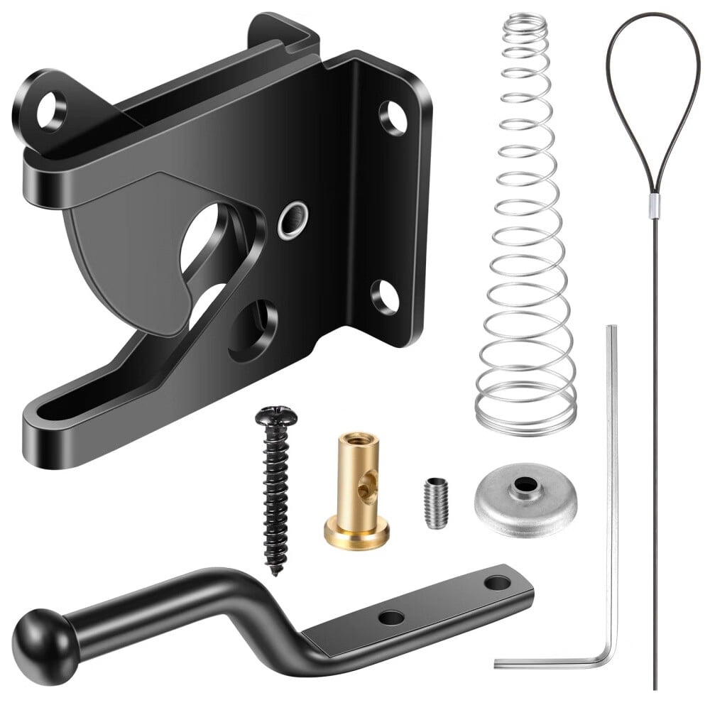 Self Locking Gate Gravity Latch Stainless Steel Spring Loaded with ...