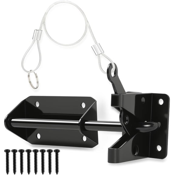 Self Locking Gate Latch,7-1/2" Heavy Duty Automatic Latches