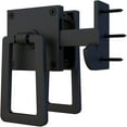 Self Locking Gate Latch, Heavy Duty Double Side Gate Latches Black Gate