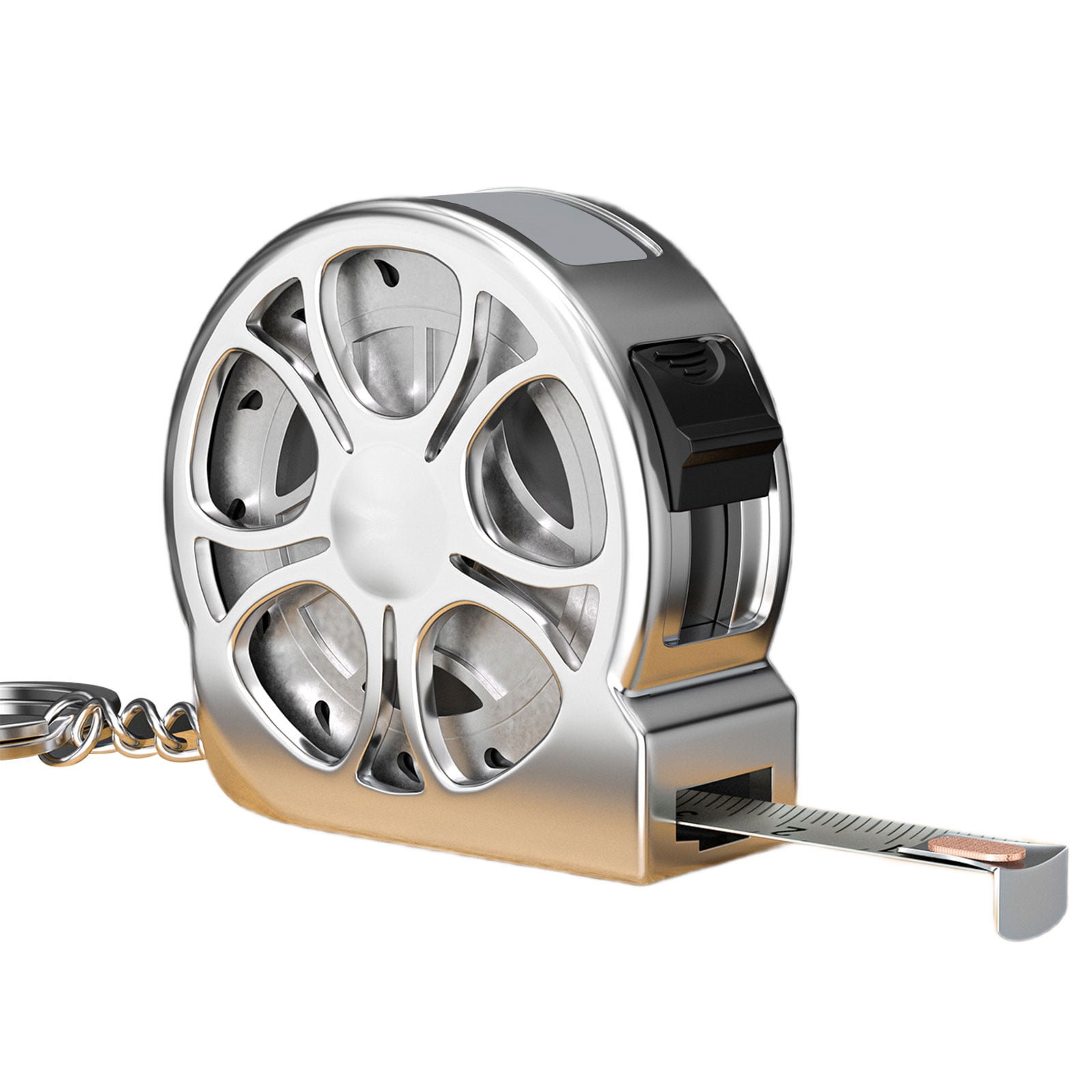 Self-Locking Metric Tape Measure 6.5Ft, Anticorrosion Steel Ruler for ...