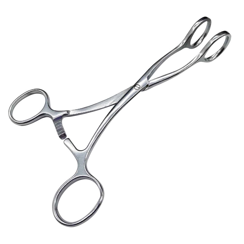 SelfLocking Sponge Forceps Stainless Steel Clamps Tongue Body Piercing