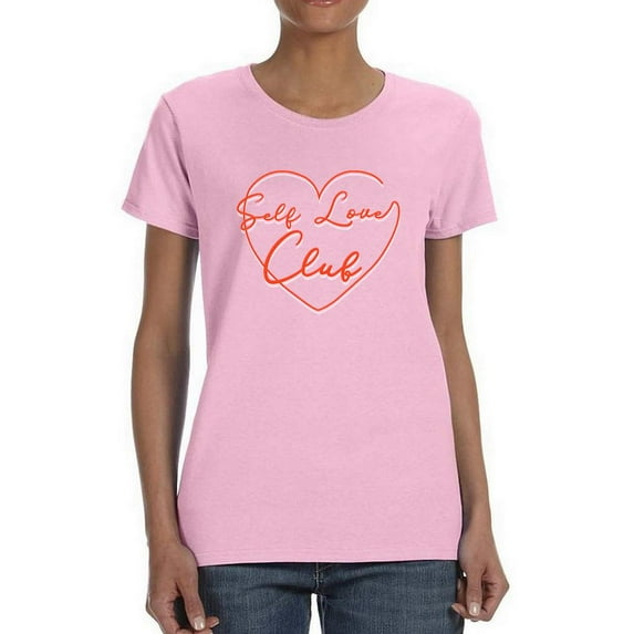 Self Love Club T-Shirt Women -Image by Shutterstock, Female XX-Large