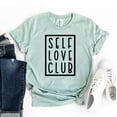 thumbnail image 1 of Self Love Club T-shirt Women's Motivational Top Inspirational Gift Positive Thought Tee Feminist Shirt Kindness Shirts Good Vibes Tshirt, 1 of 3