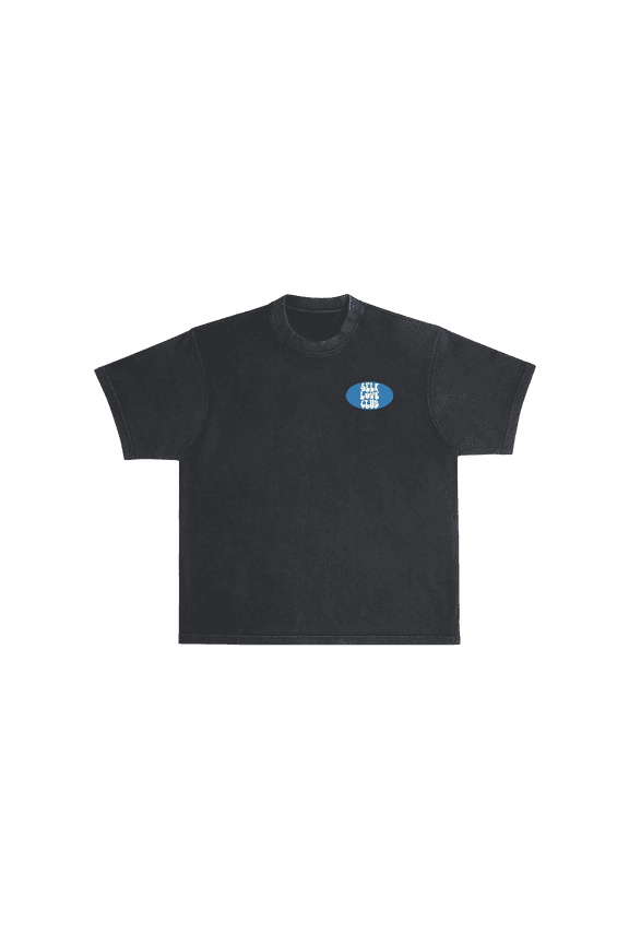 Self Love Club/Time to Dream Men's Casual Black Crew Neck Short Sleeve T-Shirt, 1 Count