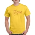 thumbnail image 1 of Self Love Hand Drawn T-Shirt Men -Image by Shutterstock, Male Small, 1 of 4
