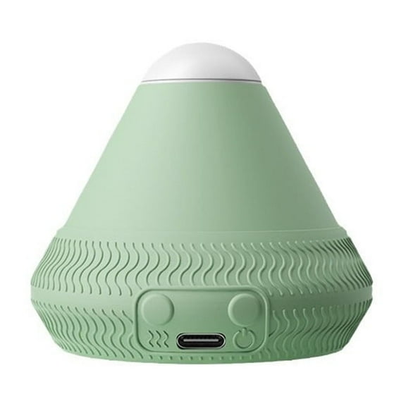 Self-Massage Tool, DELESYS Vibrating Massage Ball, Heat Massager, Deep Tissue Back Sore Muscle Relief Recovery Knot Massager, Manual Self Physio Therapy, Myofascial Release, 2.6*2.8 inches