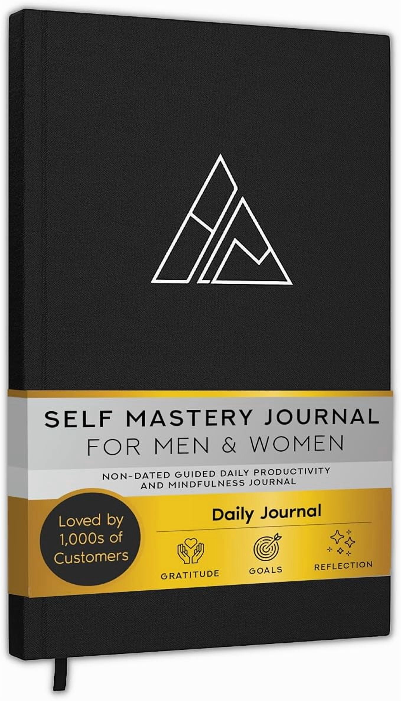 Self-Mastery Journal - Gratitude, Reflection, Manifestation, Self Care, and Goal Setting for Men & Women