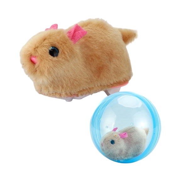 Self Moving Plush Pet Interactive Rolling Cat Toy Automatic Motion Play Ball Indoor Kitten Activity Accessory Stimulate Natural Hunting Instinct For House Cat Daily Entertainment