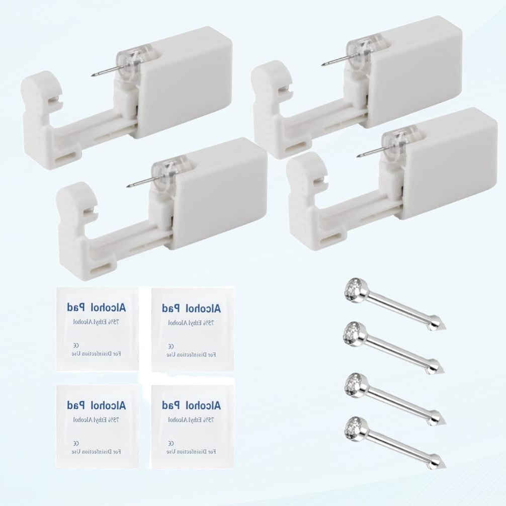 Self Nasal Puncture Gun Kit Internal Puncture Ring Disposable Safety 1/