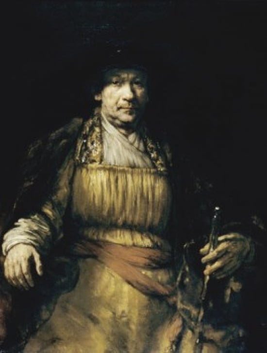 Self Portrait 1658 Rembrandt Harmensz van Rijn (1606-1669 Dutch) Oil on canvas Frick Collection New York Canvas Art - Rembrandt Harmensz van Rijn (18 x 24)