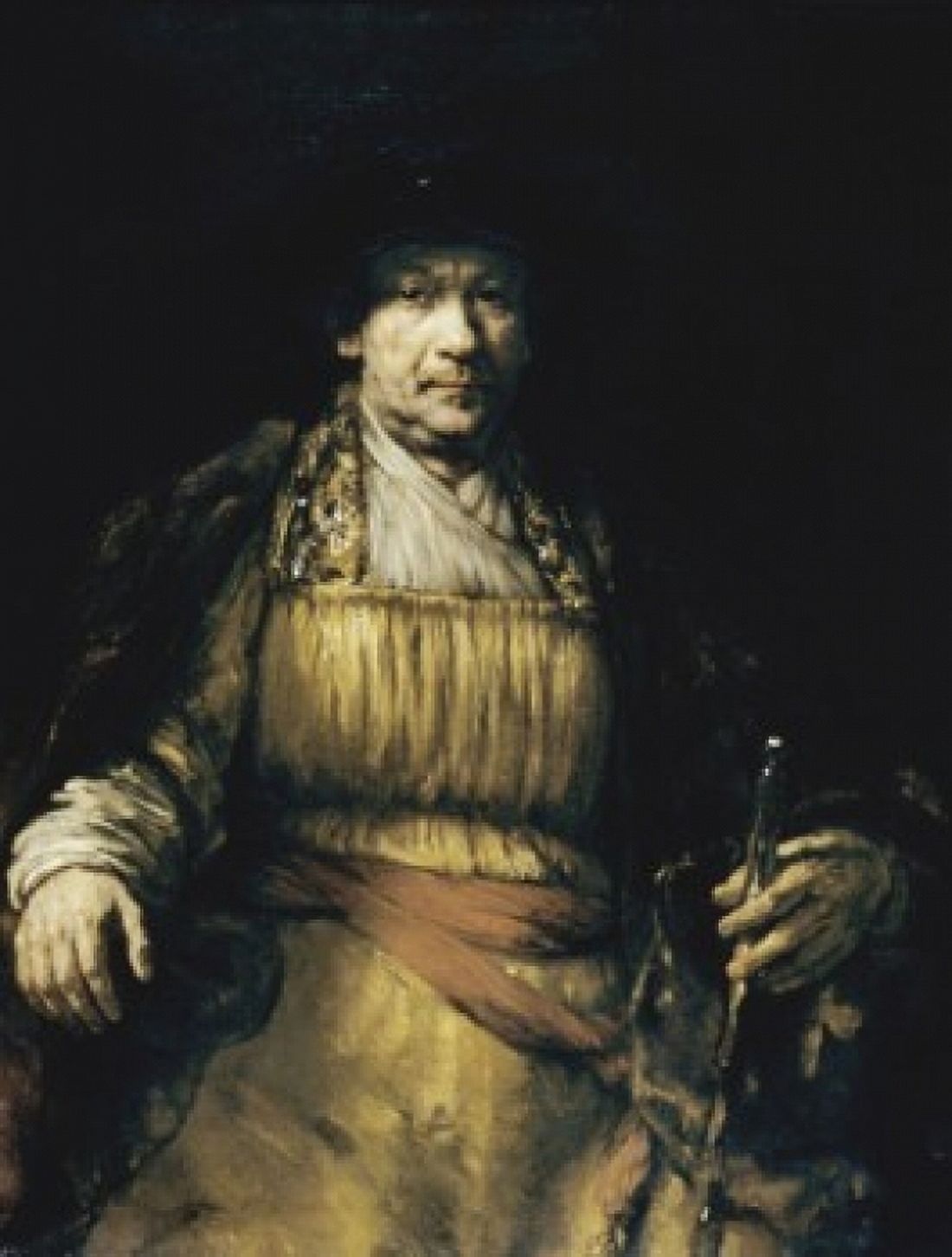 Self Portrait 1658 Rembrandt Harmensz van Rijn (1606-1669 Dutch) Oil on canvas Frick Collection New York Canvas Art - Rembrandt Harmensz van Rijn (24 x 36)
