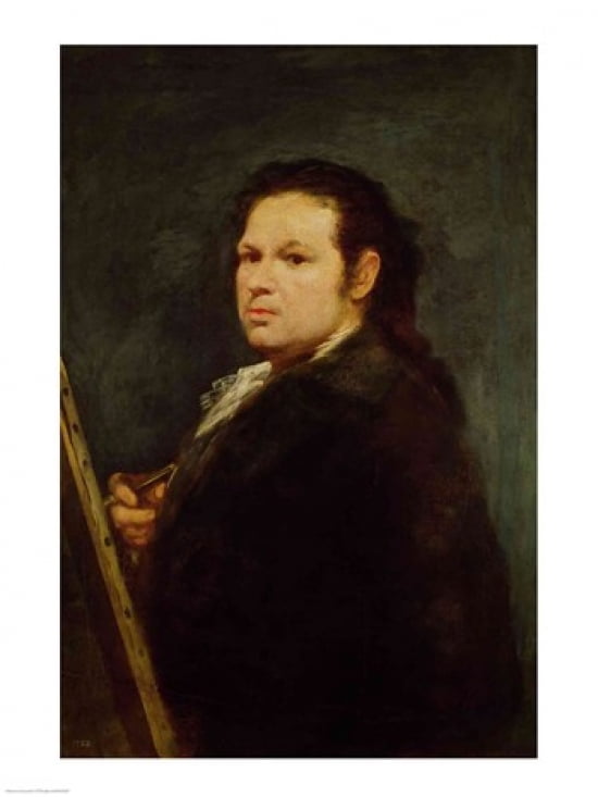 Self Portrait 1783 Canvas Art - Francisco De Goya (18 x 24)