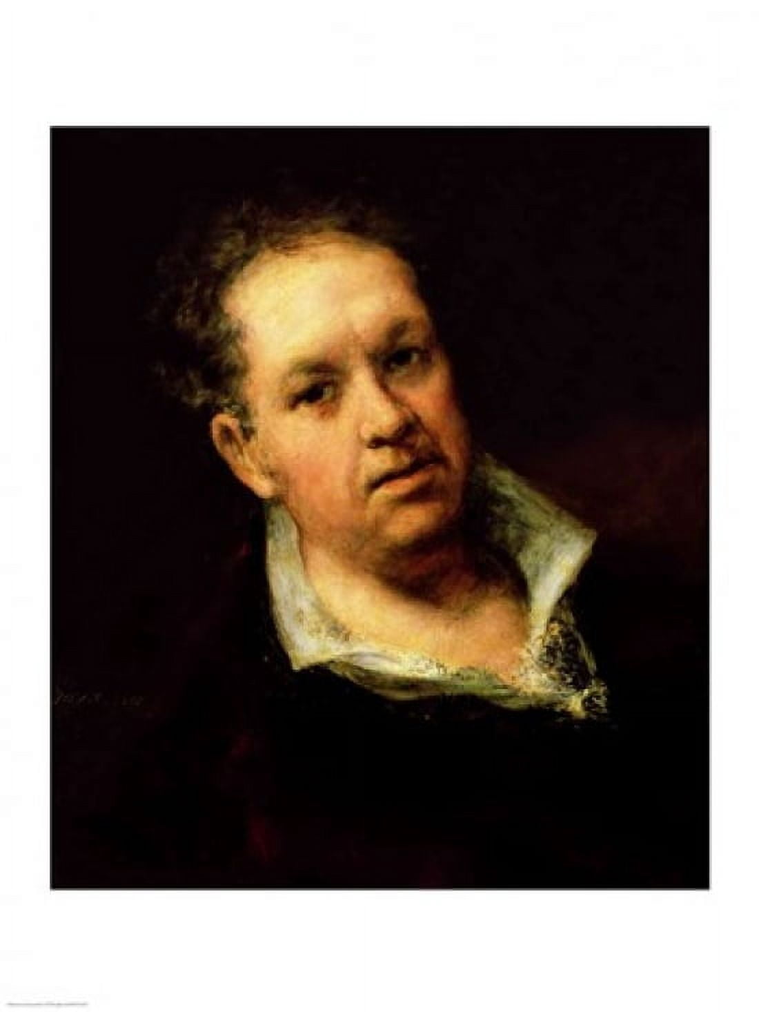 Self Portrait 1815 Canvas Art - Francisco De Goya (18 x 24)