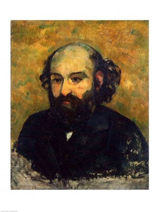 Self Portrait 1880-81 Canvas Art - Paul Cezanne (18 x 24)