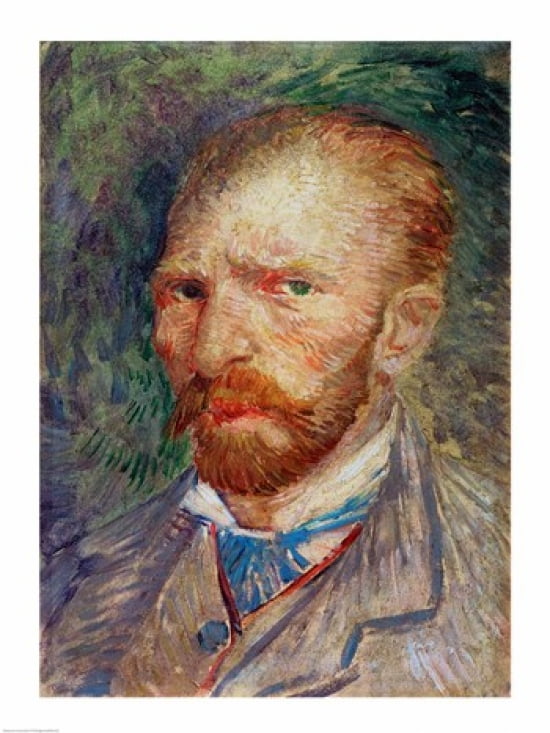 Self Portrait 1887 Canvas Art - Vincent Van Gogh (18 x 24)