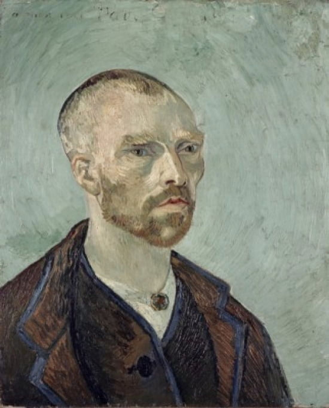 Self-Portrait 1888 Vincent van Gogh (1853-1890 Dutch) Oil on Canvas Fogg Art Museum Cambridge Massachusetts Canvas Art - Vincent van Gogh (24 x 36)