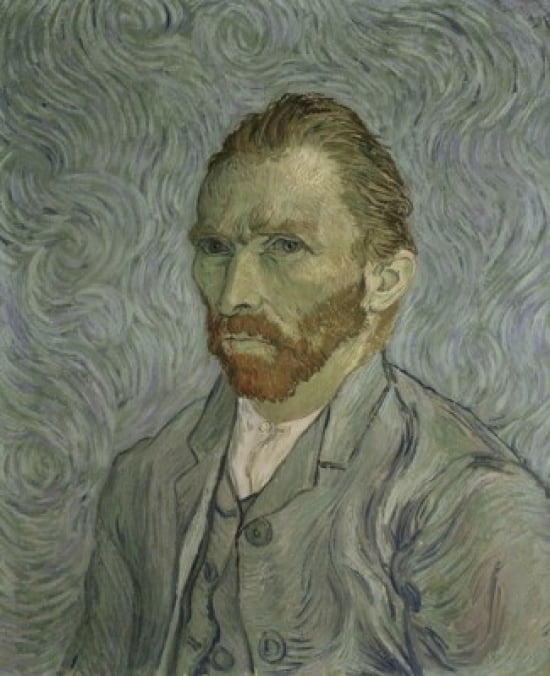 Self Portrait 1889 Vincent van Gogh (1853-1890Dutch) Muse dOrsay Paris Canvas Art - Vincent van Gogh (18 x 24)