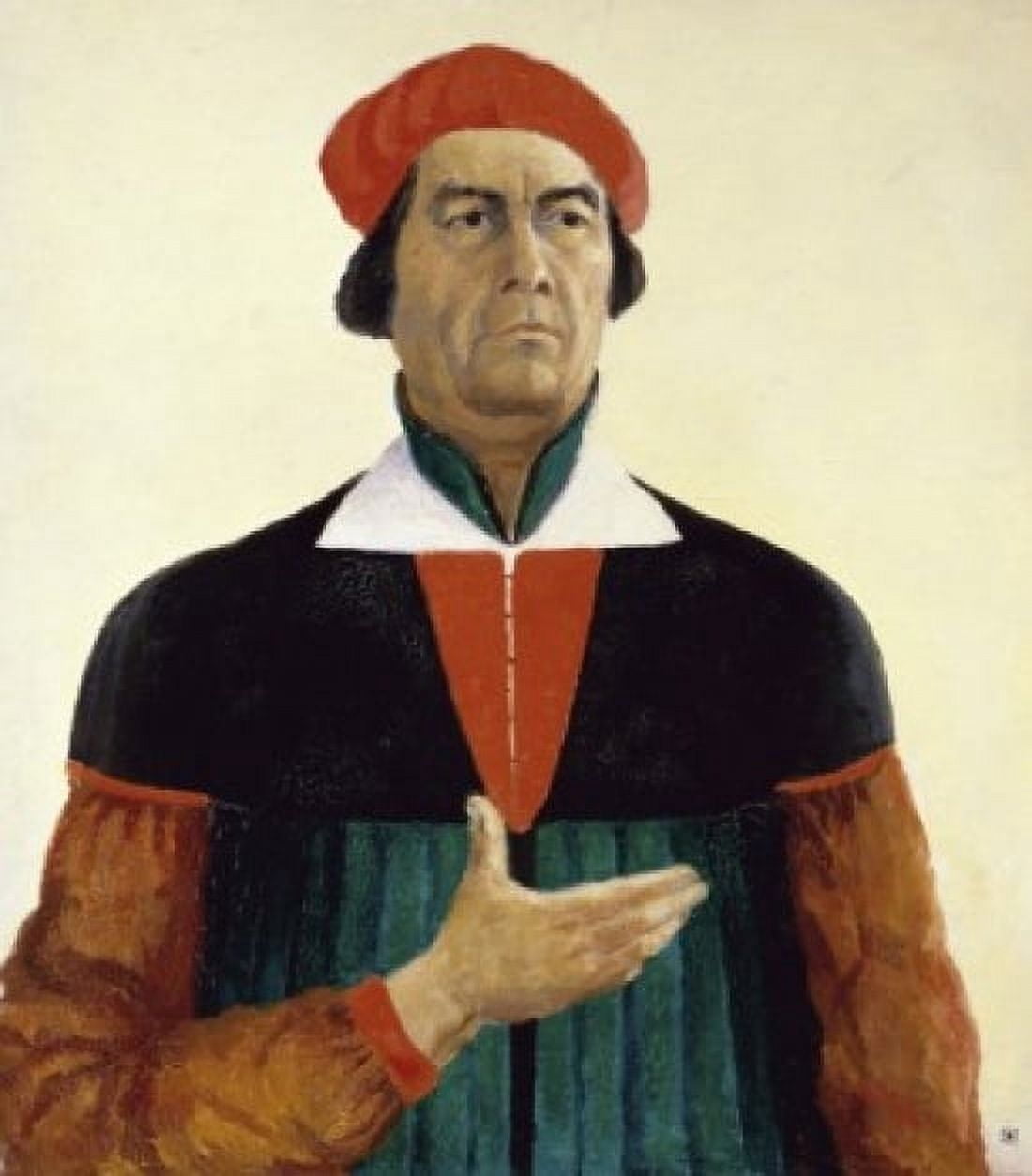 Self-Portrait 1933 Kasimir Malevich (1878-1935Russian) Oil on canvas Russian State Museum St Petersburg Canvas Art - Kasimir Malevich (24 x 36)
