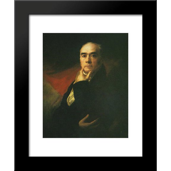 Self-Portrait 20x24 Framed Art Print by Raeburn, Henry
