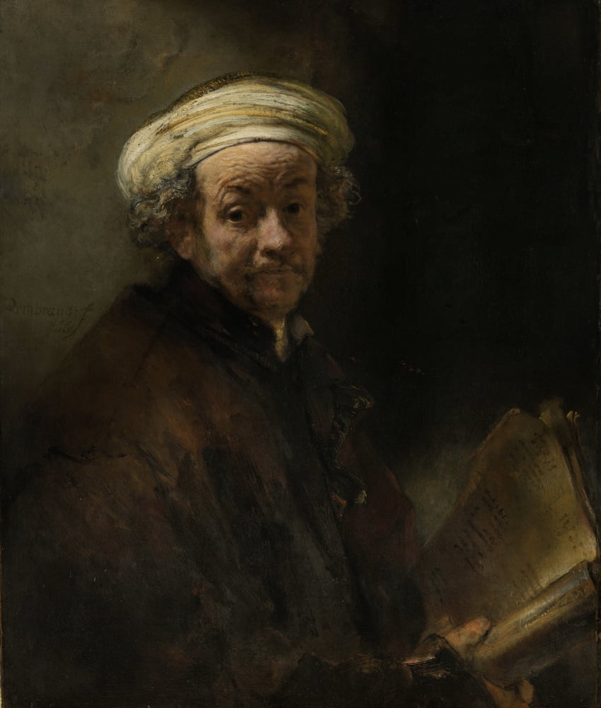 Self Portrait As The Apostle Paul Canvas Art - (18 x 24)