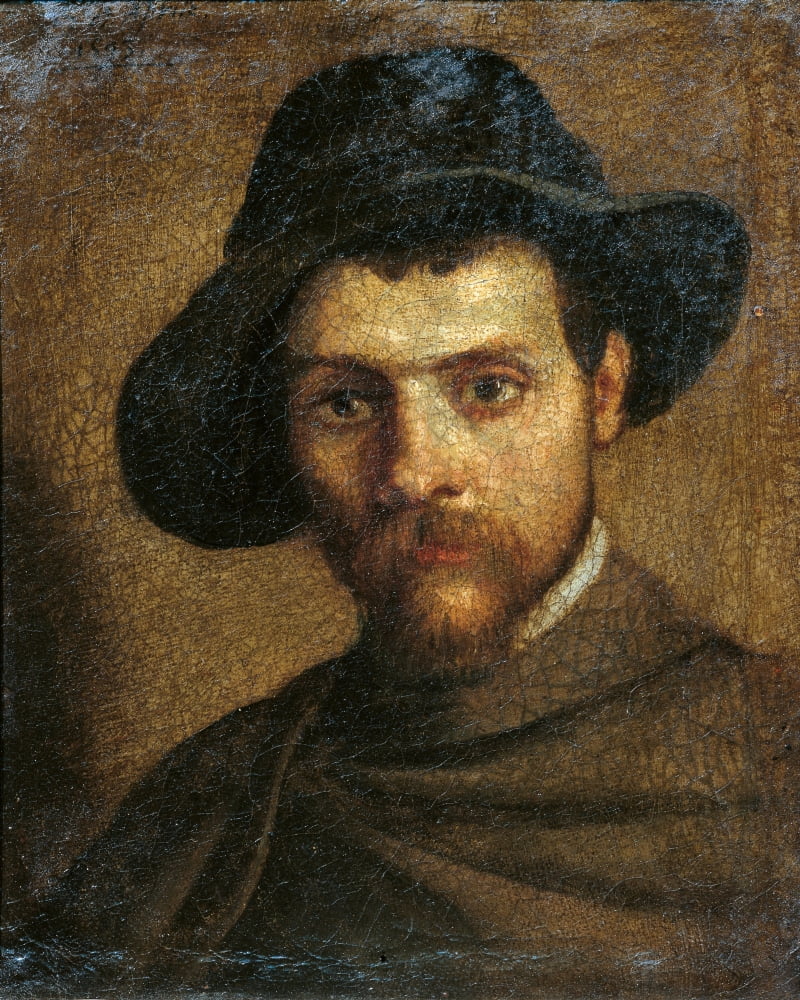 Self Portrait Canvas Art - (18 x 24)