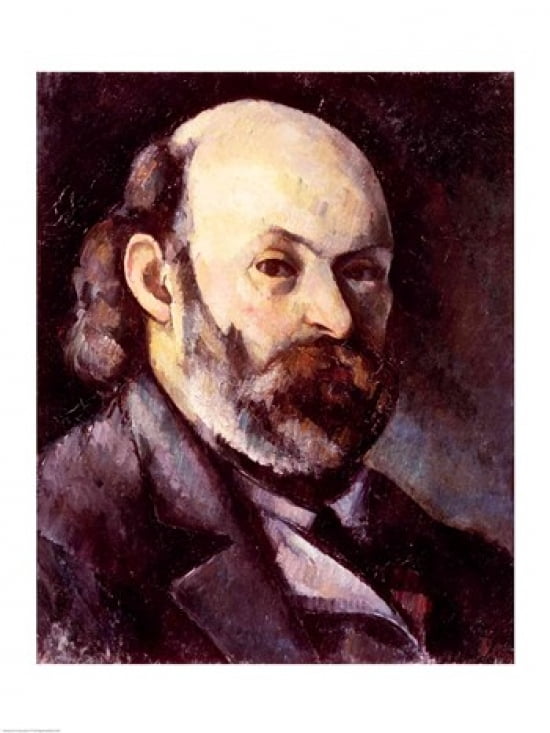 Self Portrait Canvas Art - Paul Cezanne (18 x 24)