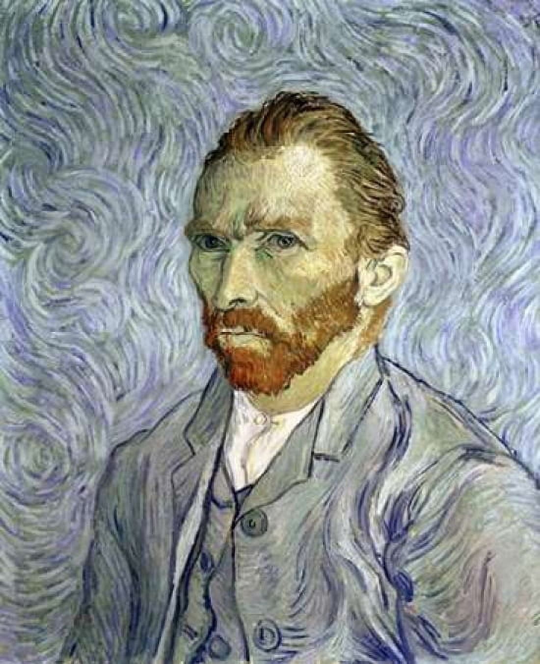 Self Portrait Canvas Art - Vincent Van Gogh (24 x 30)