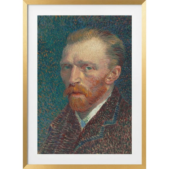 Self-Portrait Framed Art Modern Wall Decor