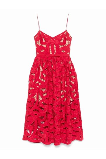 Self Portrait Midi Dress