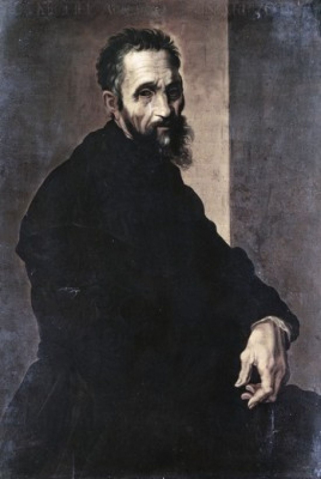Self Portrait Michelangelo Buonarroti (1475-1564Italian) Canvas Art - Michelangelo Buonarroti (24 x 36)