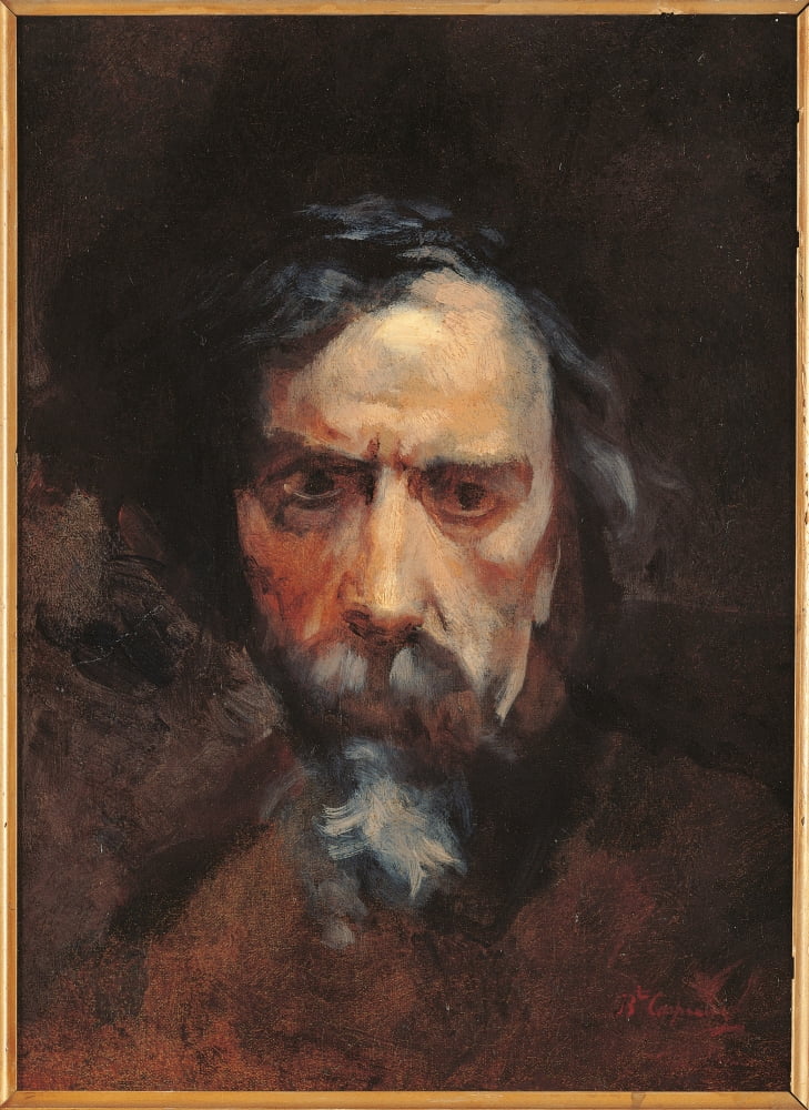Self Portrait Of The Artist At The End Of His Life Canvas Art - (24 x 36)
