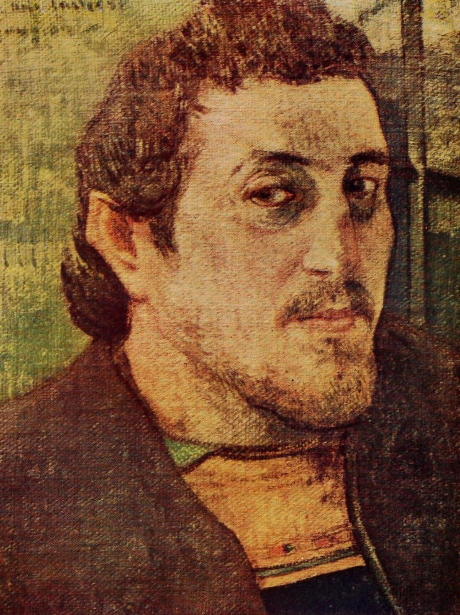 Self Portrait Paul Gauguins Intimate Journals 1936 Canvas Art - Paul Gauguin (18 x 24)
