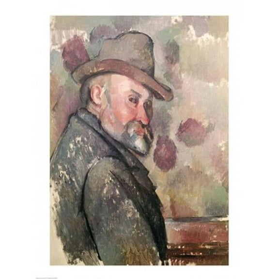 Self Portrait Poster Print by Paul Cezanne - 24 x 36 in. - Large
