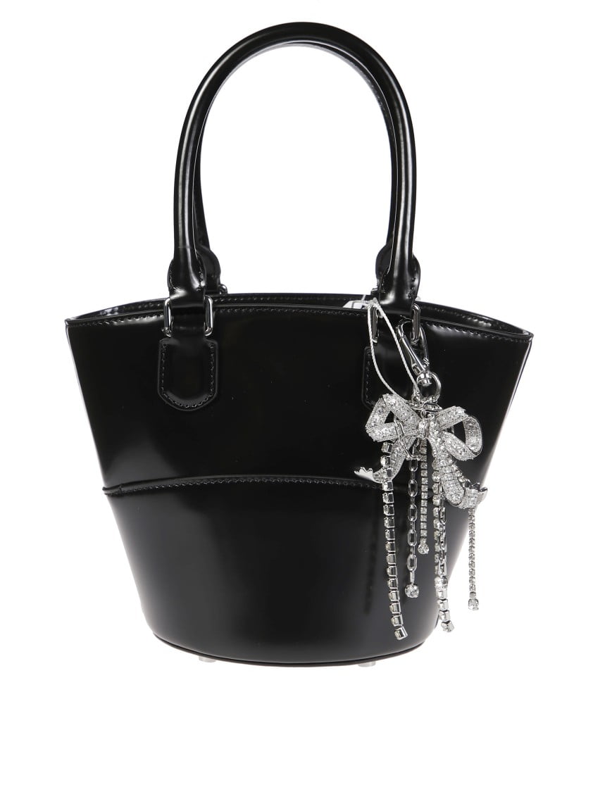 トートバッグ Self Portrait CHARM TOTE BAG Self-Portrait Women's Charm Tote Bag Black - Walmart.com