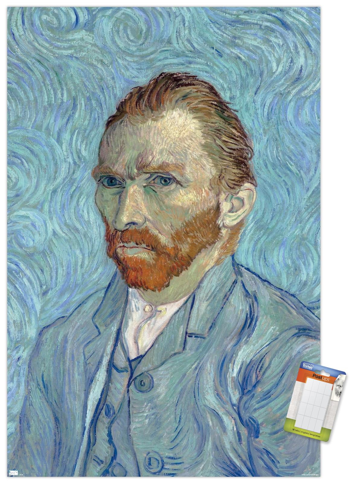 SelfPortrait by Vincent van Gogh Wall Poster, 22.375" x 34"