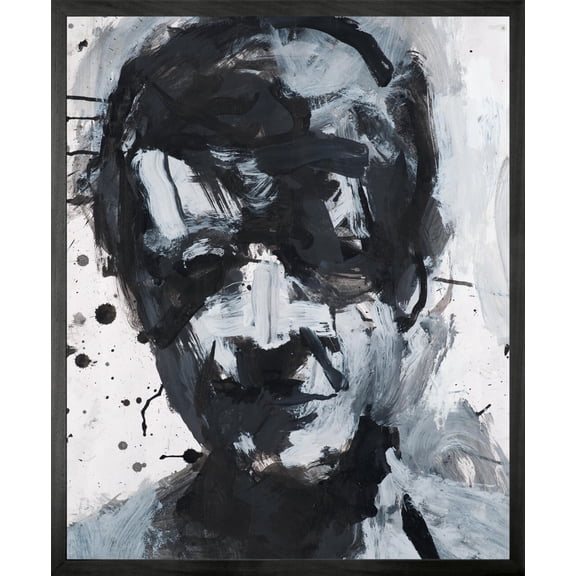 Self Portrait no. 8 Framed Printed canvas