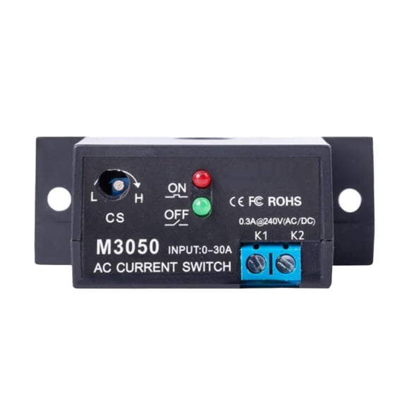 Self-Powered AC Current Sensor Switch M3050 Normally Open AC Sensing Switch
