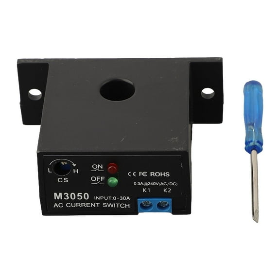 Self-Powered Ac Current Sensor Switch M3050 Normally Open Ac Sensing Switch