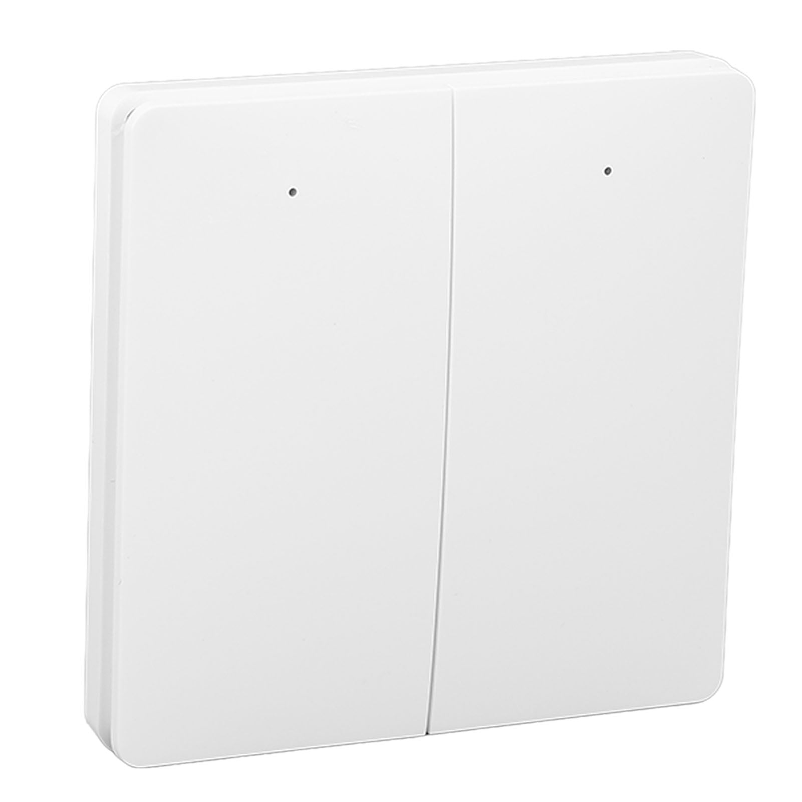 Self Powered Wireless Switch, 2 Gang Light Switch No Wiring Need For