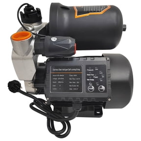 Self Priming Water Pressure Booster Pump with Intelligent Control 220V 2.0m/h Flow Max Head 35m