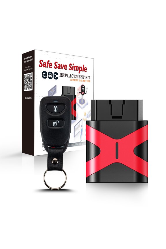 Self Programmable Car Key Fob and Keyless Entry Remote Replacement for 2007-2012 Hyundai Santa FE with FCC: PINHA-T038