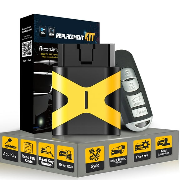 Self Programmable Car Key and Smart Keyless Entry Remote Replacement for 2017-2019 Mazda CX-5/2016-2019 CX-9 with FCC: WAZSKE13D01